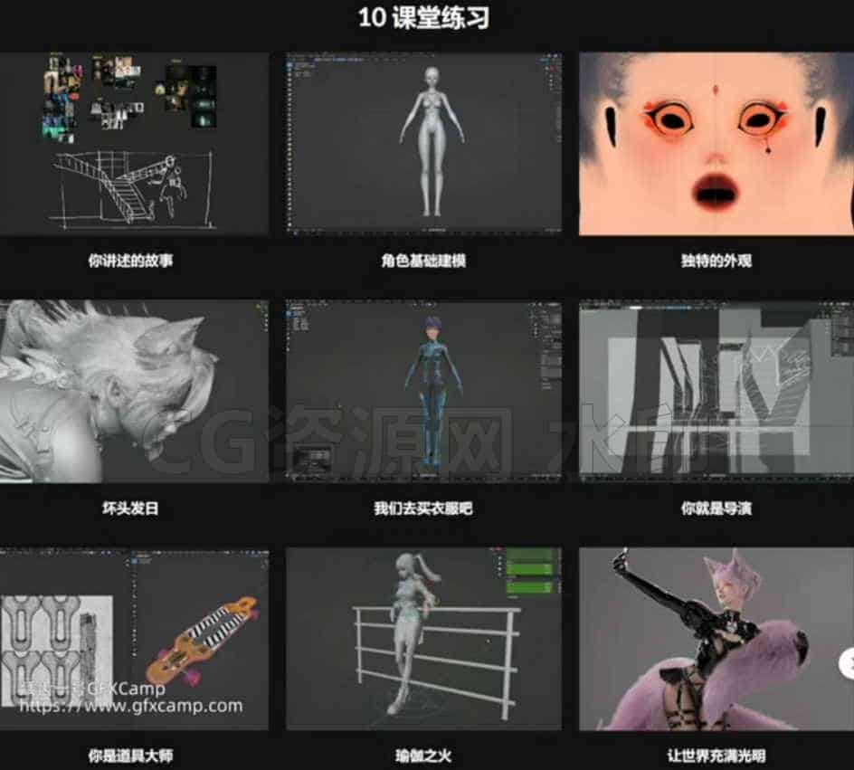 图片[4]-30天从零基础到使用Daz和Blender成为专业3D艺术家-B站/公众号:特效向
