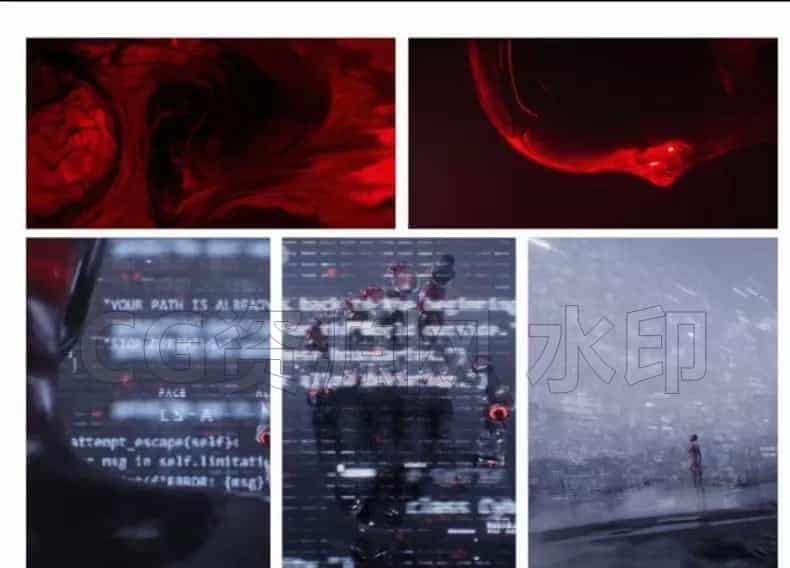 图片[2]-2025超帅系列C4D&Redshift《幻灭》影视级全流程课程电影短片叙事：创作你自己的作品-B站/公众号:特效向