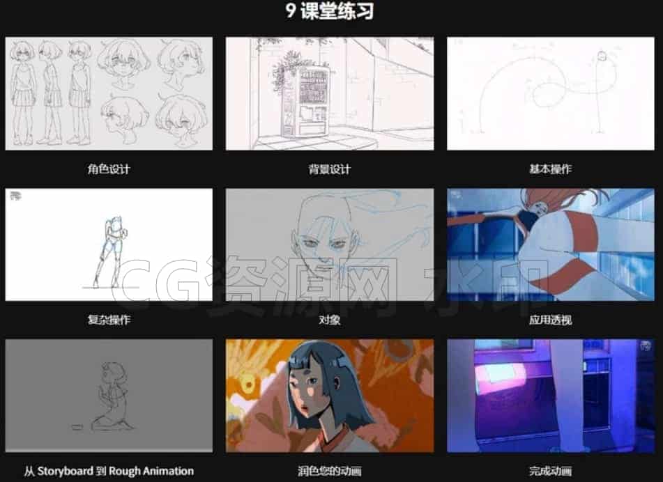 图片[3]-独立动画制作分步指南 HAVZTA 2D动画角色设计背景设计FX设计故事板动作动画-B站/公众号:特效向