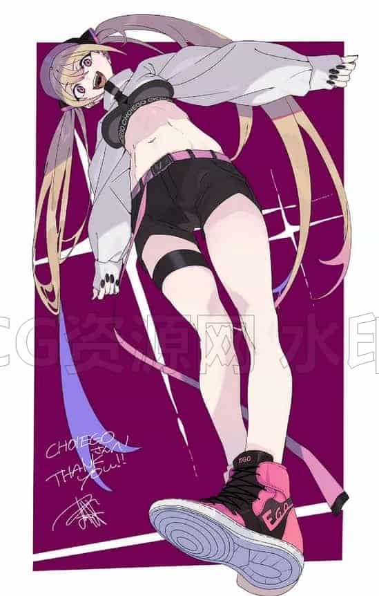 图片[3]-画师1107张插画图集人物动态姿势参考画集CG绘画视频素材mate wm-B站/公众号:特效向