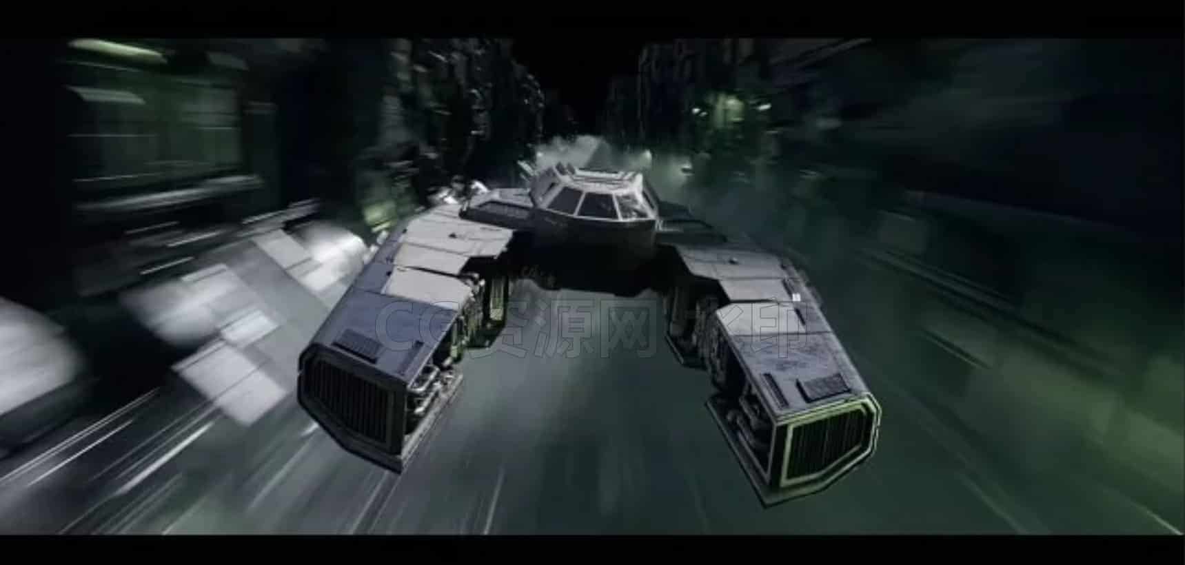 Houdini Solaris舰船创建科幻序列教程飞船Creating a Sci-Fi Sequence using Houdini Solaris-B站/公众号:特效向