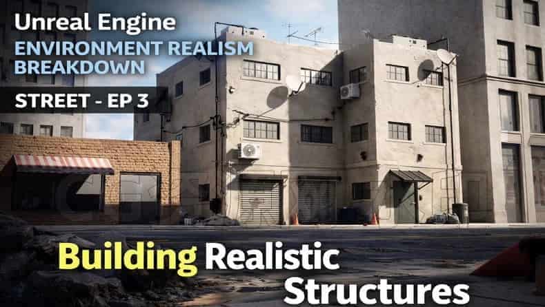 图片[4]-UE5虚幻引擎战争废墟城市+真实街头制作二合一-B站/公众号:特效向