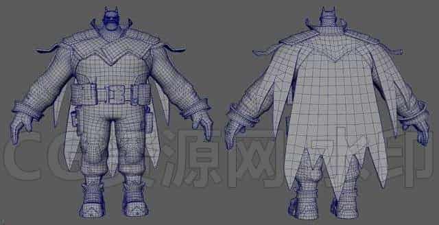 图片[2]-ZBrush 风格化蝙蝠侠雕刻教程zb-B站/公众号:特效向