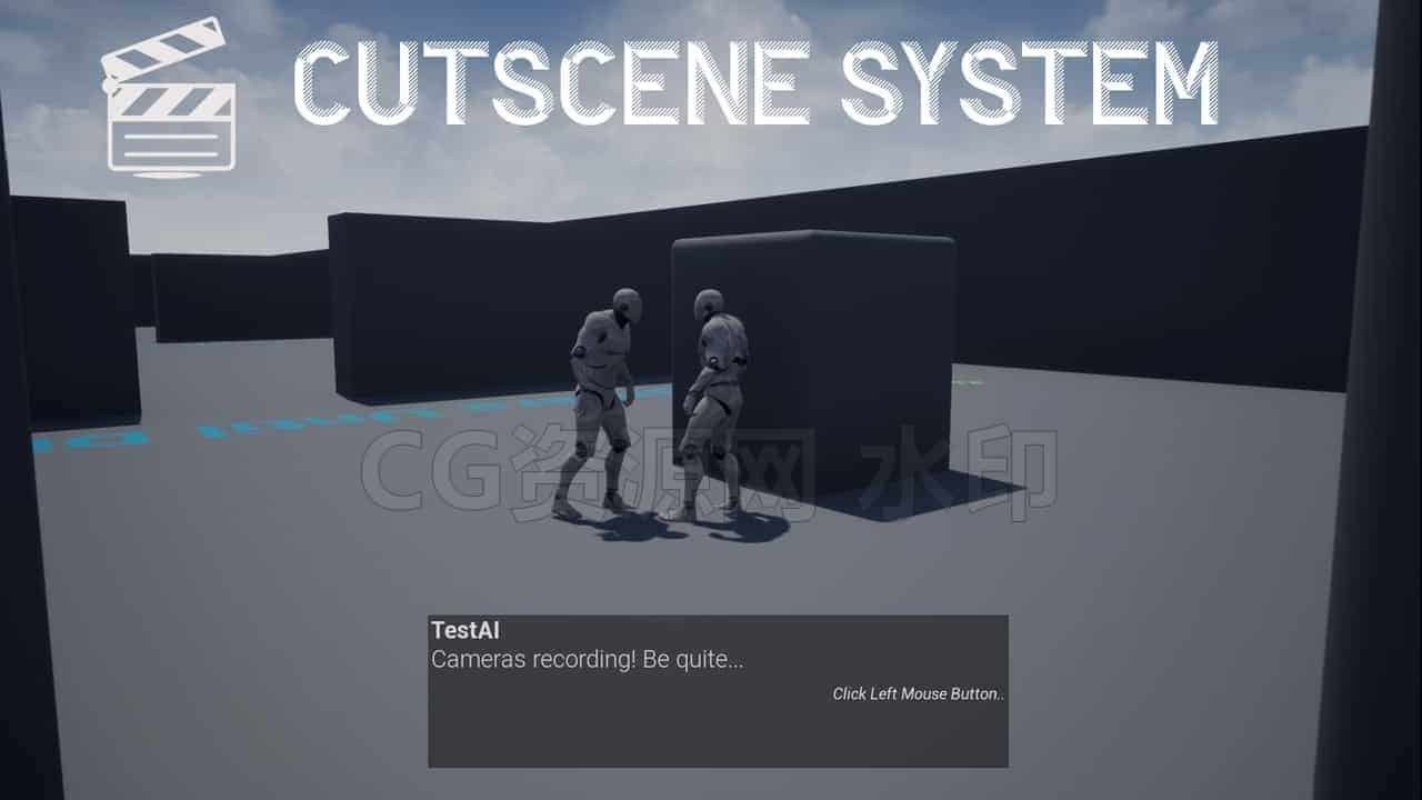 CinematicCutsceneSystem-UE5动作库-B站/公众号:特效向