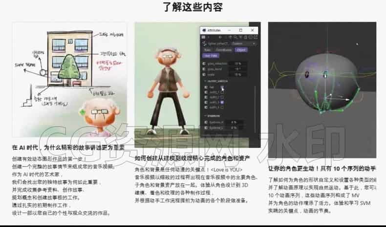 图片[4]-coloso课程[Ai精翻] 超级巴里摩尔的C4D动画音乐视频实用流程-B站/公众号:特效向