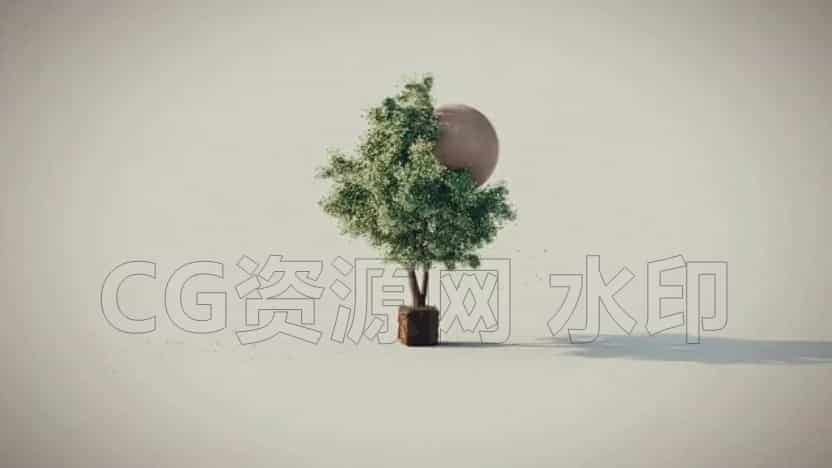 图片[4]-Houdini动态树木动力学碰撞断裂模拟全流程教学-5小时高强度实战-B站/公众号:特效向