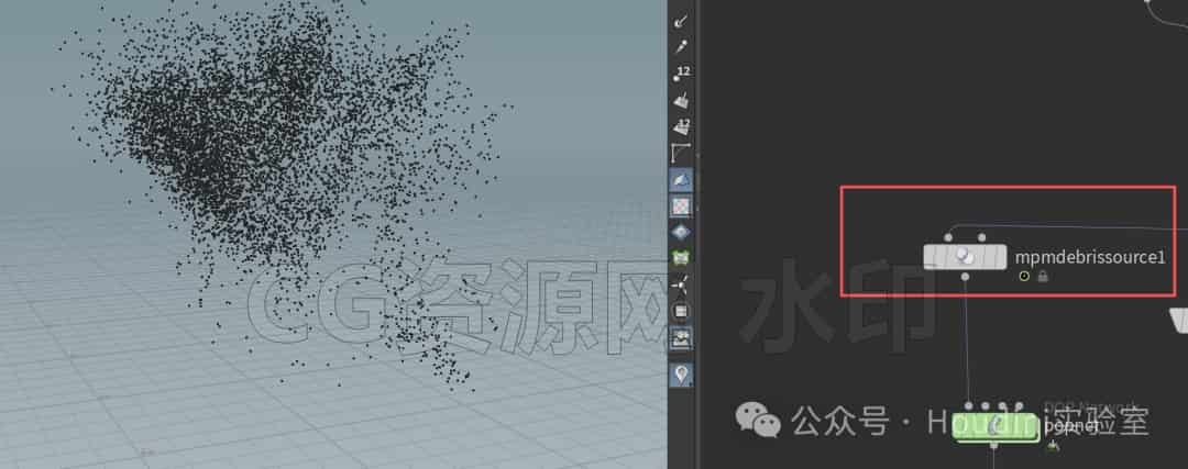 图片[5]-Houdini21 MPM 鸭梨碰撞破碎hip臀部文件-B站/公众号:特效向