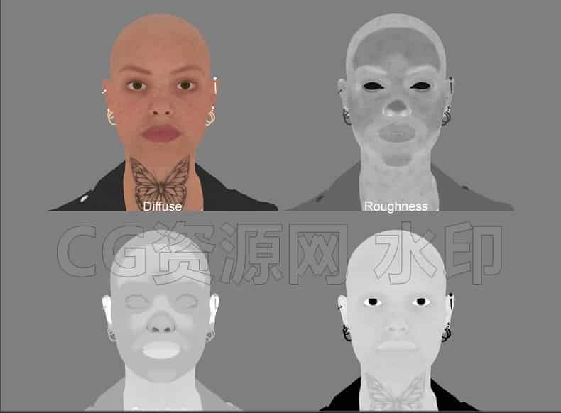 图片[4]-UE5写实天花板：用虚幻引擎5UE5打造影视级的写实角色-B站/公众号:特效向