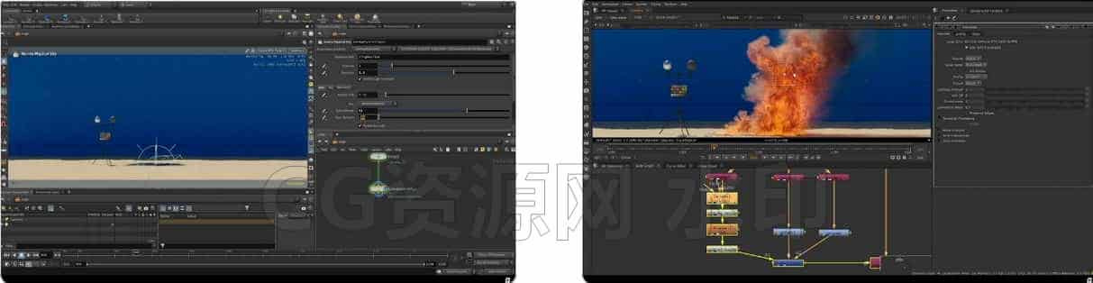 图片[4]-已修复链接-高质量烟火Houdini & Karma XPU和Nuke掌握电影质量的火焰燃烧效果-B站/公众号:特效向