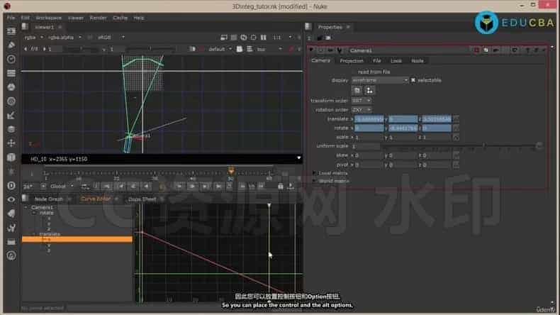 图片[4]-Nuke VFX数字合成和3D集成教程-B站/公众号:特效向