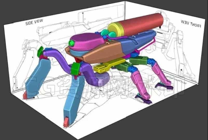 图片[6]-入门向的Blender 硬表面建模＃blender教程_79-B站/公众号:特效向