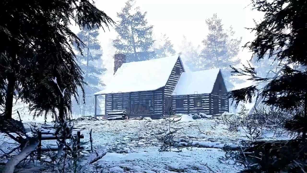 在Blender和Unreal引擎中创建雪地环境snow-B站/公众号:特效向