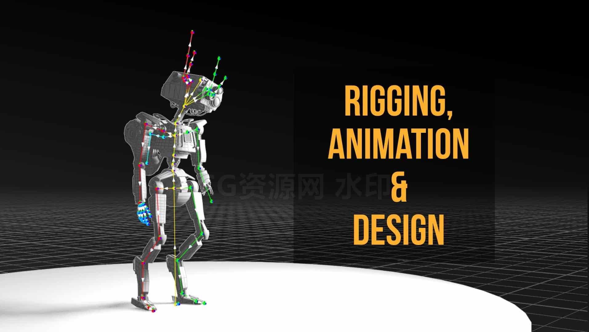图片[3]-Houdini中的电影制作流程 -机器人绑定&动画&渲染学校   HS-246: Houdini for Filmmakers-B站/公众号:特效向