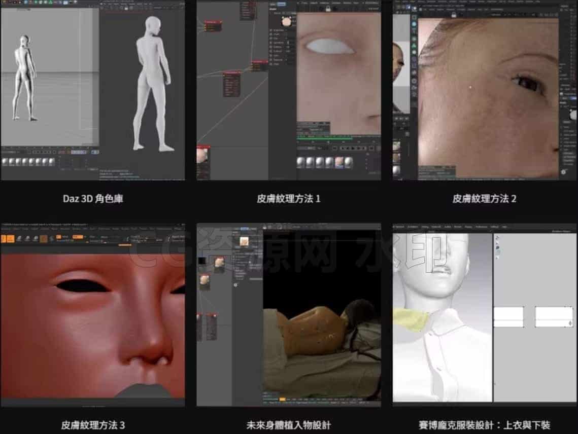 图片[4]-Coloso-创建未来3D角色的完整指南_c4d+ae教程-B站/公众号:特效向