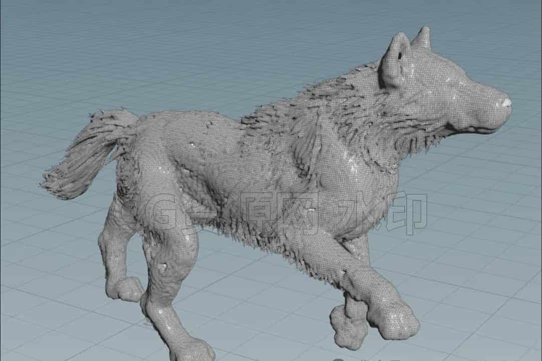 图片[4]-狼在雪地的交互解算 Houdini21工程文件hip臀部-B站/公众号:特效向