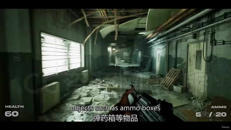图片[3]-UE5游戏●FPS第一人称恐怖射击游戏制作-B站/公众号:特效向