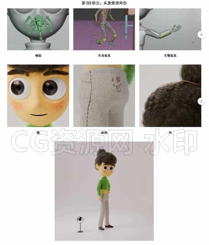 图片[4]-突破Blender极限的3D角色纹理和动画技能-B站/公众号:特效向