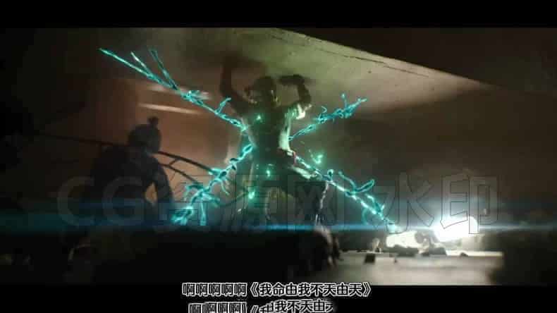 图片[9]-Blender大场景激烈打斗乱斗个人炫酷CG动画全流程第1部＋第2部（中文字幕）-B站/公众号:特效向