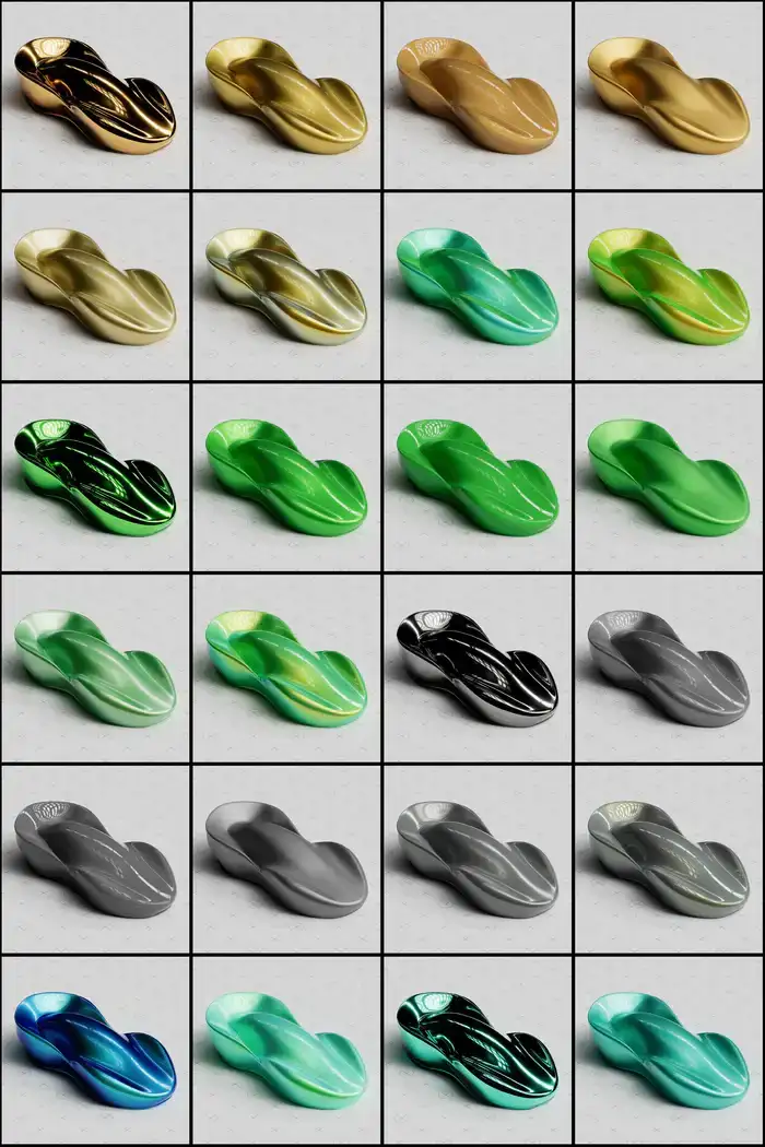 图片[6]-140 款顶级 C4D 汽车漆面库-B站/公众号:特效向