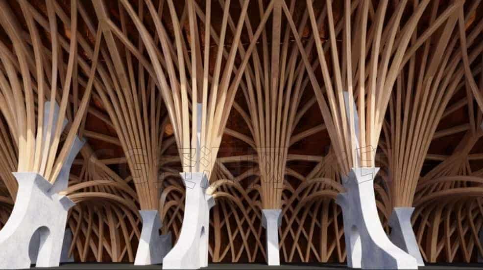 图片[3]-Blender几何节点程序化建筑建模蘑菇太阳能-B站/公众号:特效向