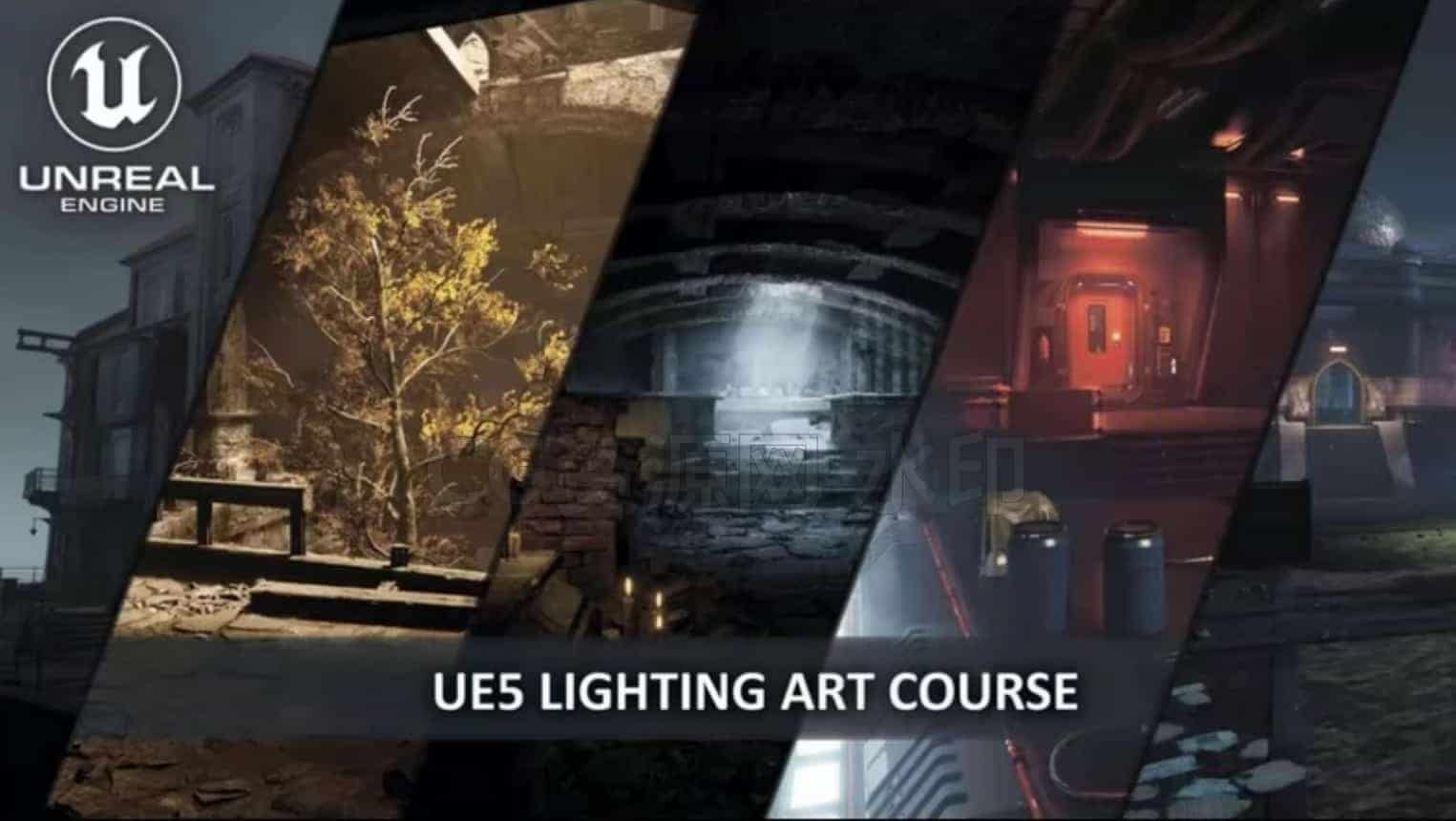 【UE5中文教程】ue5游戏开发灯光艺术教程 artstation学院-Y.Vorobiev-国语]-B站/公众号:特效向