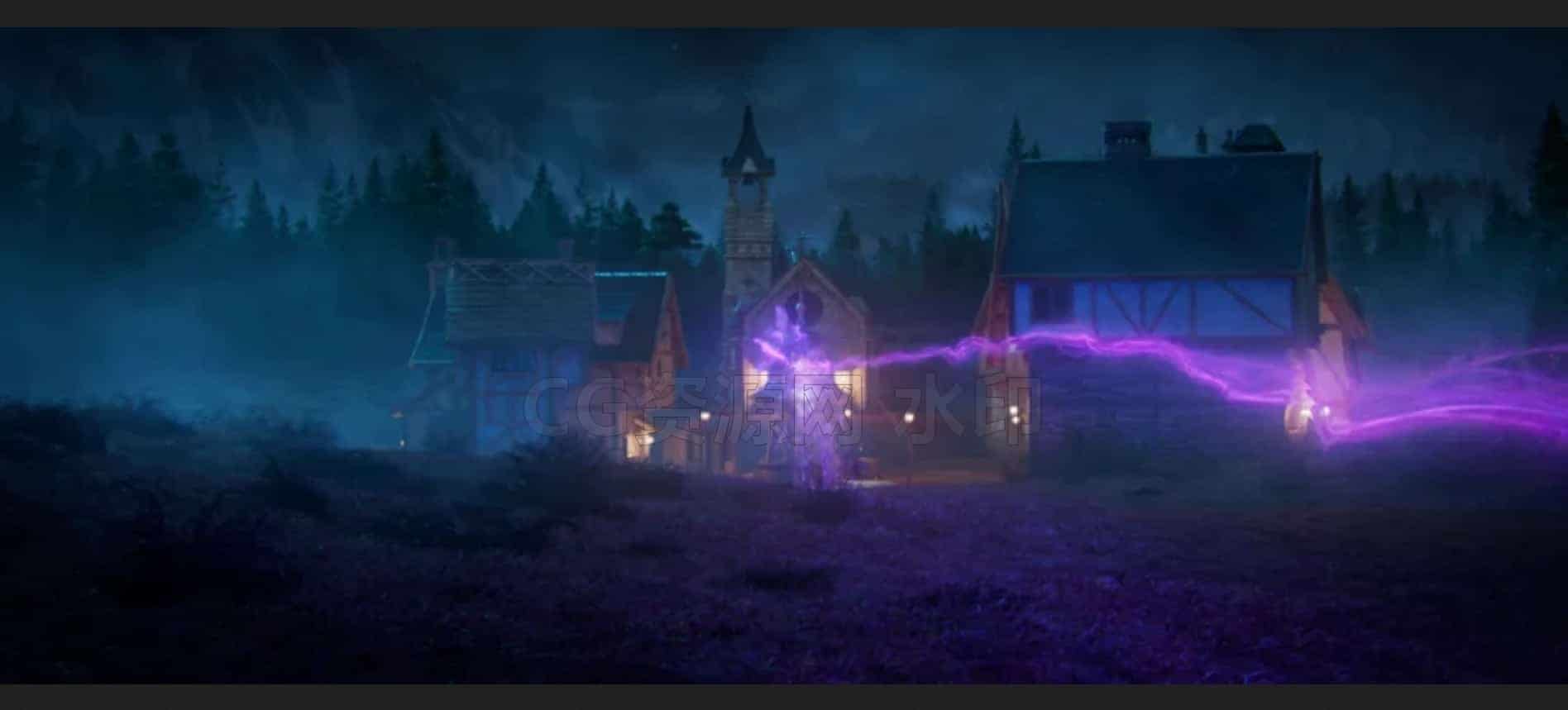图片[5]-Houdini场景魔法粒子能量拉丝拖尾路径效果课程Production Series Magic FX in Houdini-B站/公众号:特效向