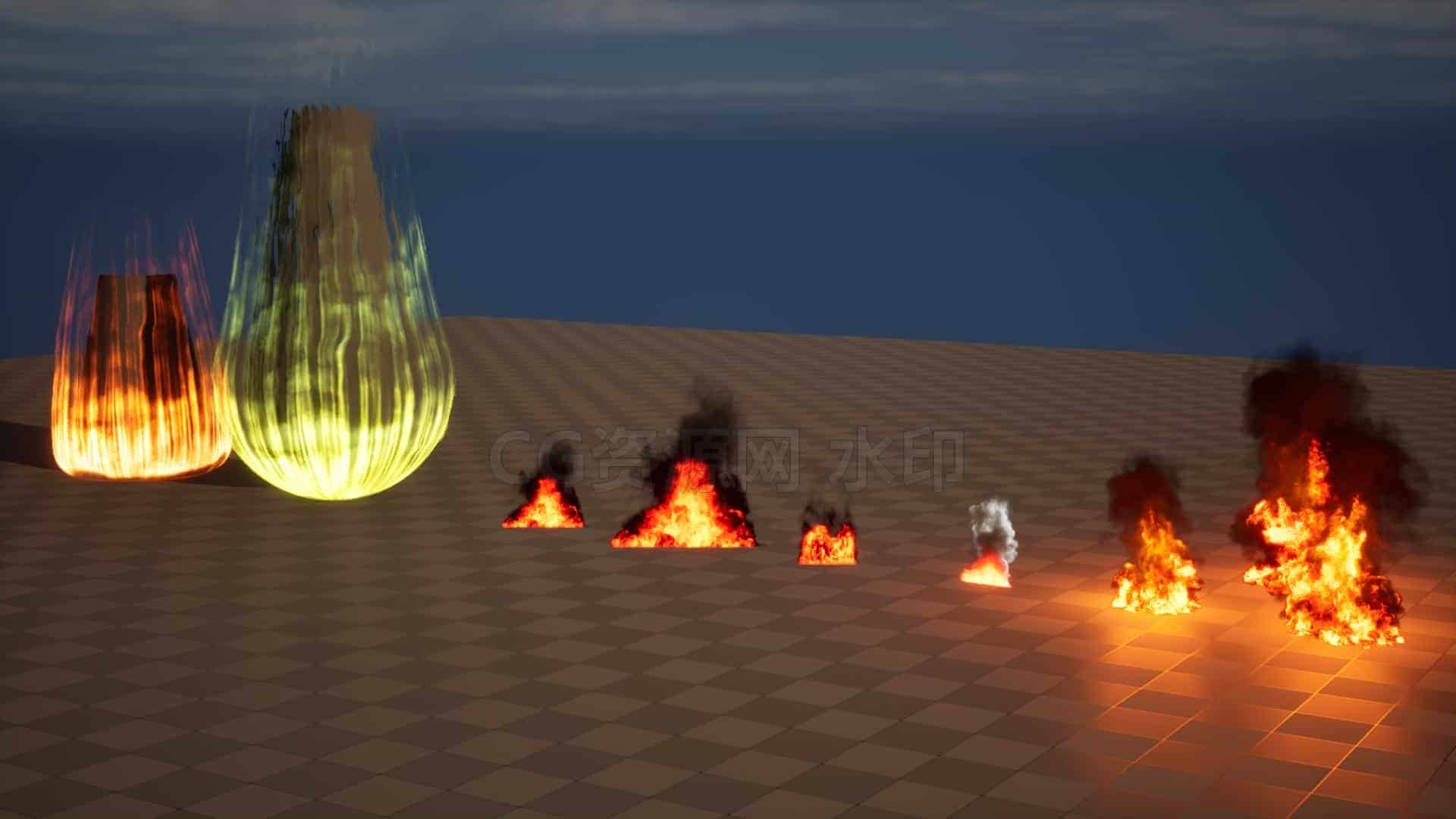 图片[4]-虚幻5材质VFX-模块化着色课cgcircurt UE5 Materials & VFX: Modular Shaders Course-B站/公众号:特效向
