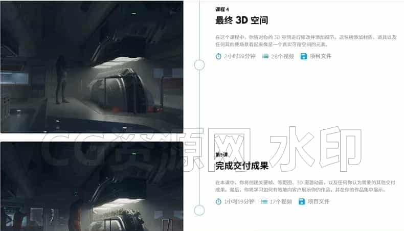 图片[5]-爱死机概念设计师的Blender科幻室内概念设计课程-B站/公众号:特效向