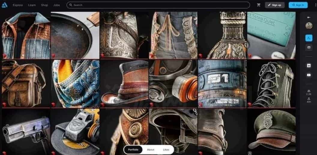 图片[5]-Substance Painter材质制作教程包含盔甲和酒瓶的逼真纹理制作How to increase the speed of texturing In Substance Painter-B站/公众号:特效向
