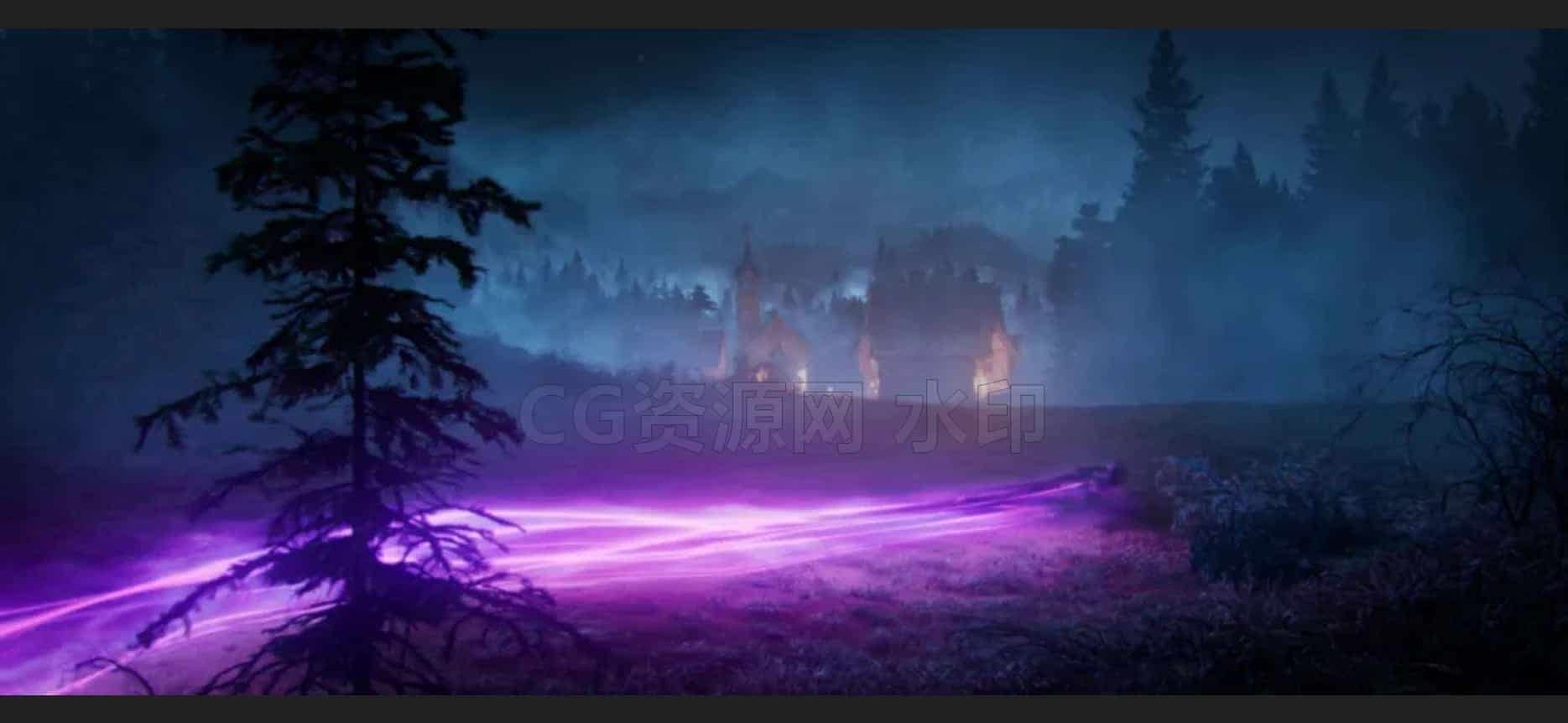 图片[6]-Houdini场景魔法粒子能量拉丝拖尾路径效果课程Production Series Magic FX in Houdini-B站/公众号:特效向