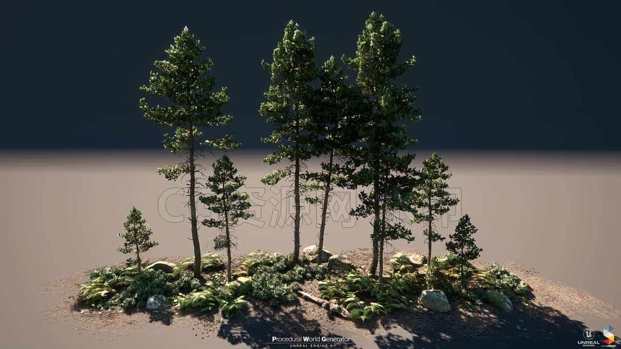 图片[6]-虚幻5UE5插件程序世界生成器v1.1Procedural World Generator v1.1-B站/公众号:特效向