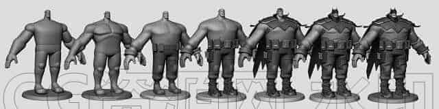 图片[6]-ZBrush 风格化蝙蝠侠雕刻教程zb-B站/公众号:特效向