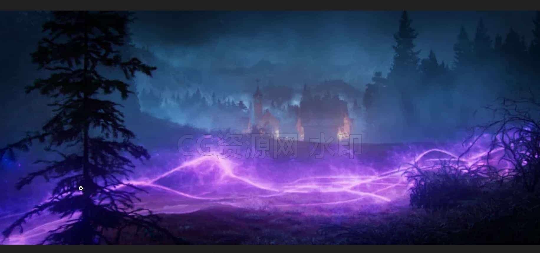 Houdini场景魔法粒子能量拉丝拖尾路径效果课程Production Series Magic FX in Houdini-B站/公众号:特效向