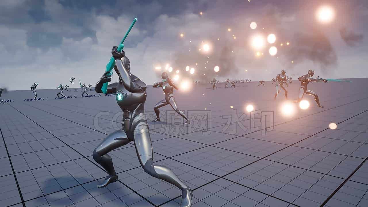图片[3]-Stylish_Rifle_Animset-UE5动作库-B站/公众号:特效向