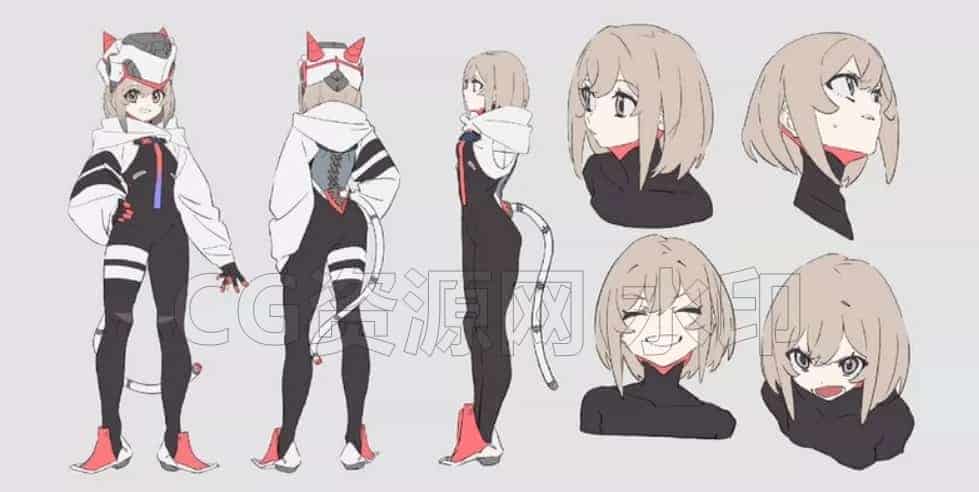 图片[8]-画师1107张插画图集人物动态姿势参考画集CG绘画视频素材mate wm-B站/公众号:特效向