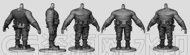 图片[8]-ZBrush 风格化蝙蝠侠雕刻教程zb-B站/公众号:特效向
