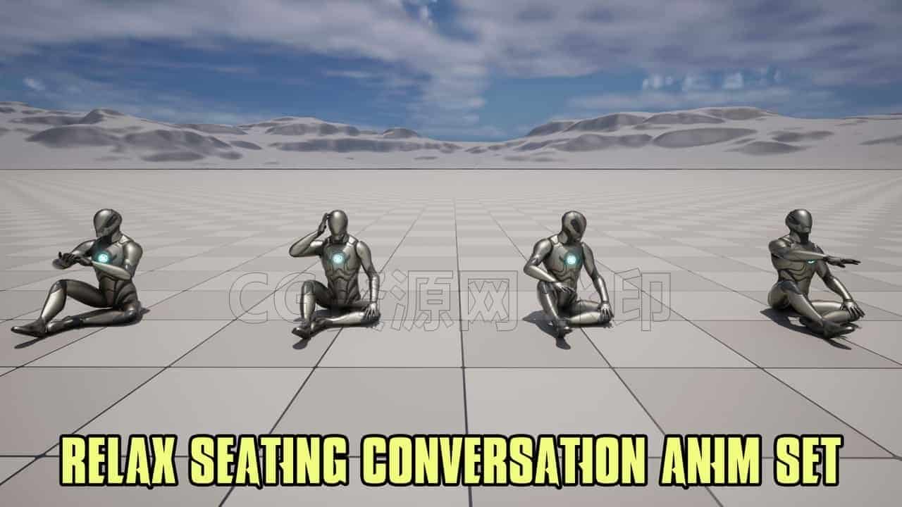 图片[2]-Conversations交谈-UE5动作库-B站/公众号:特效向