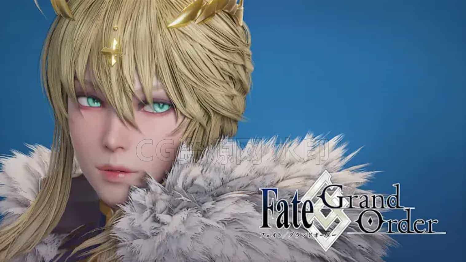 图片[2]-Artoria Pendragon Lancer – Game Ready【UE5模型】动作库-B站/公众号:特效向