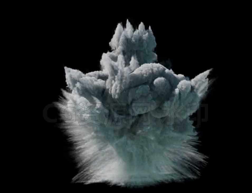 Axiom_Explosion测试houdini爆炸hip工程-B站/公众号:特效向