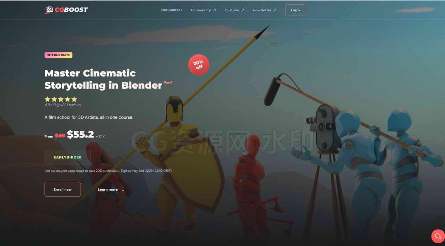 图片[5]-Blender3D艺术家电影叙事课Master Cinematic Storytelling in Blender-B站/公众号:特效向