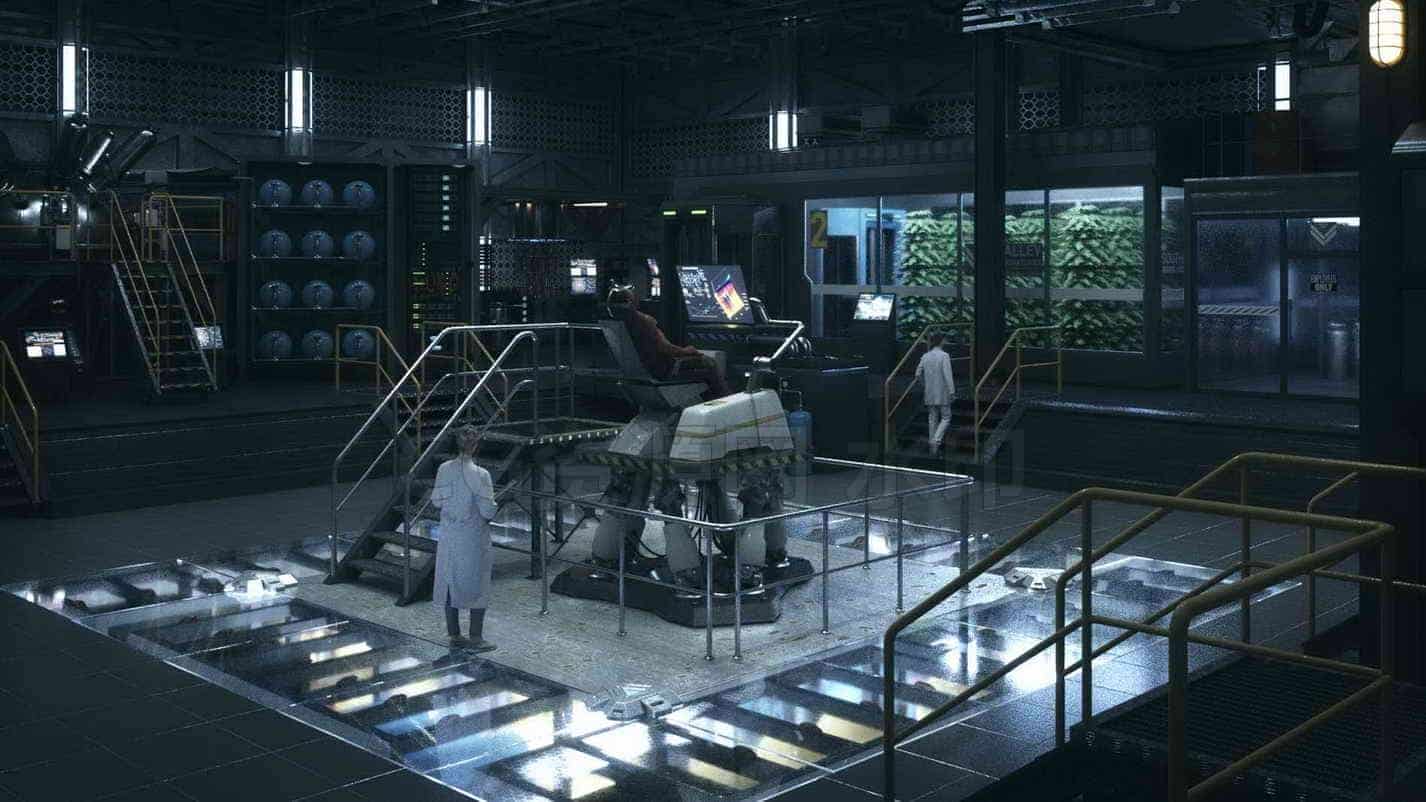 C4D模型B058-100_秘密实验室-B站/公众号:特效向