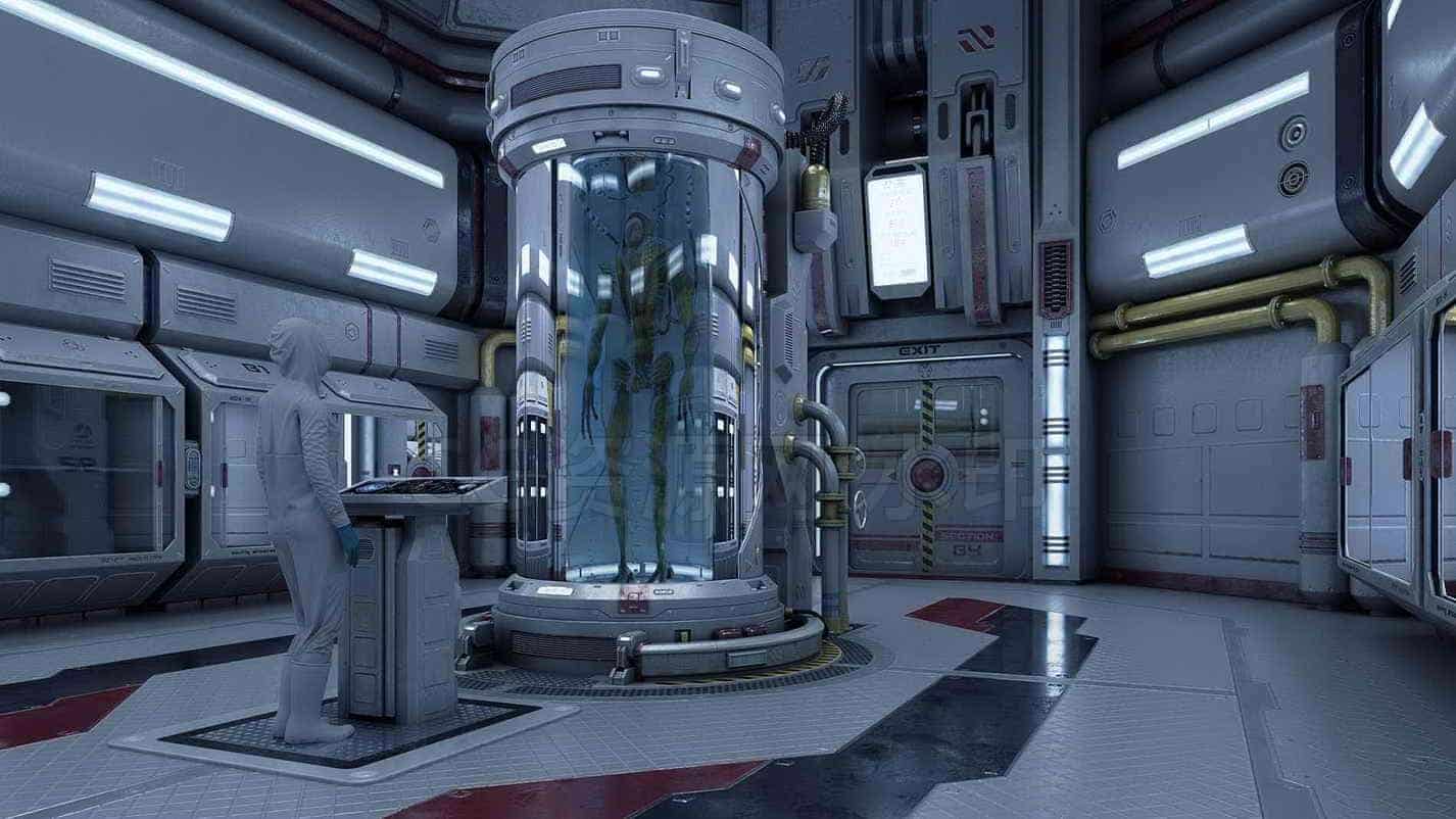 C4D模型B143-232_科幻实验室-B站/公众号:特效向