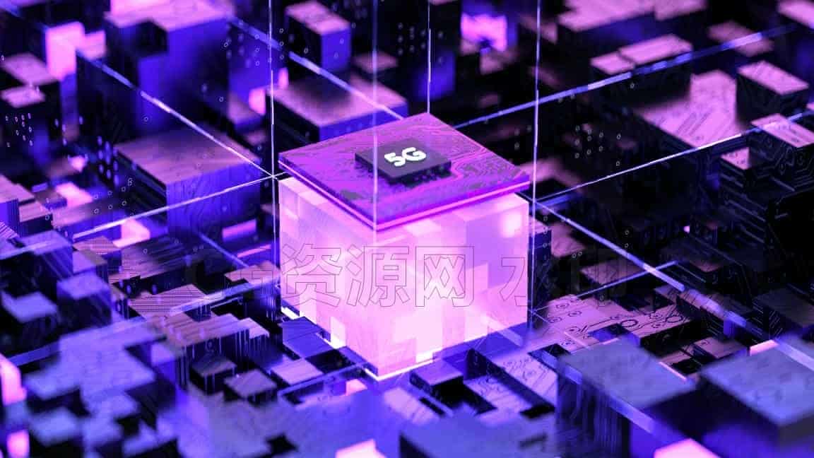 C4DF-049-芯片-Octane渲染-C4D模型A数码-电器-设备-B站/公众号:特效向