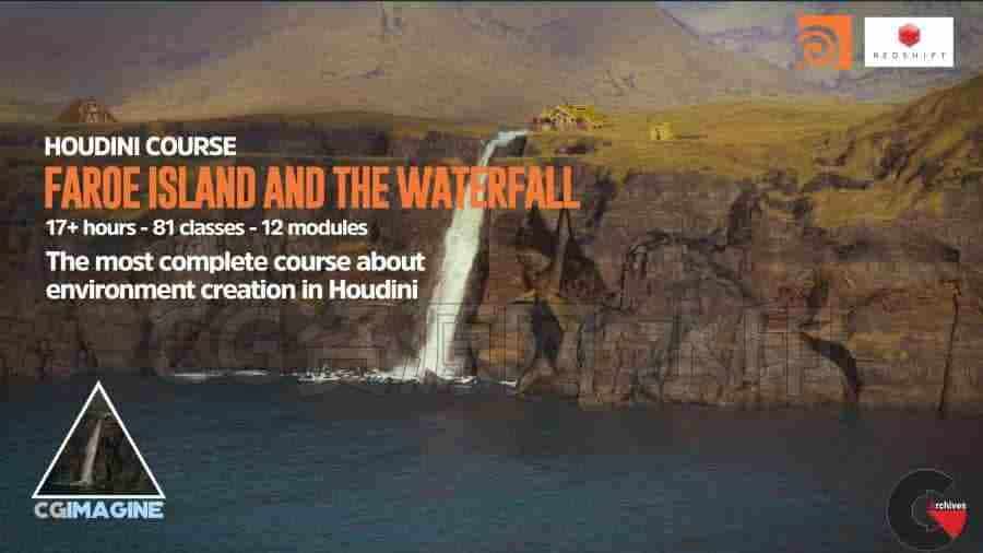 CGCircuit – The Faroe Islands in HoudiniCGCircuit -Houdini的法罗群岛-B站/公众号:特效向