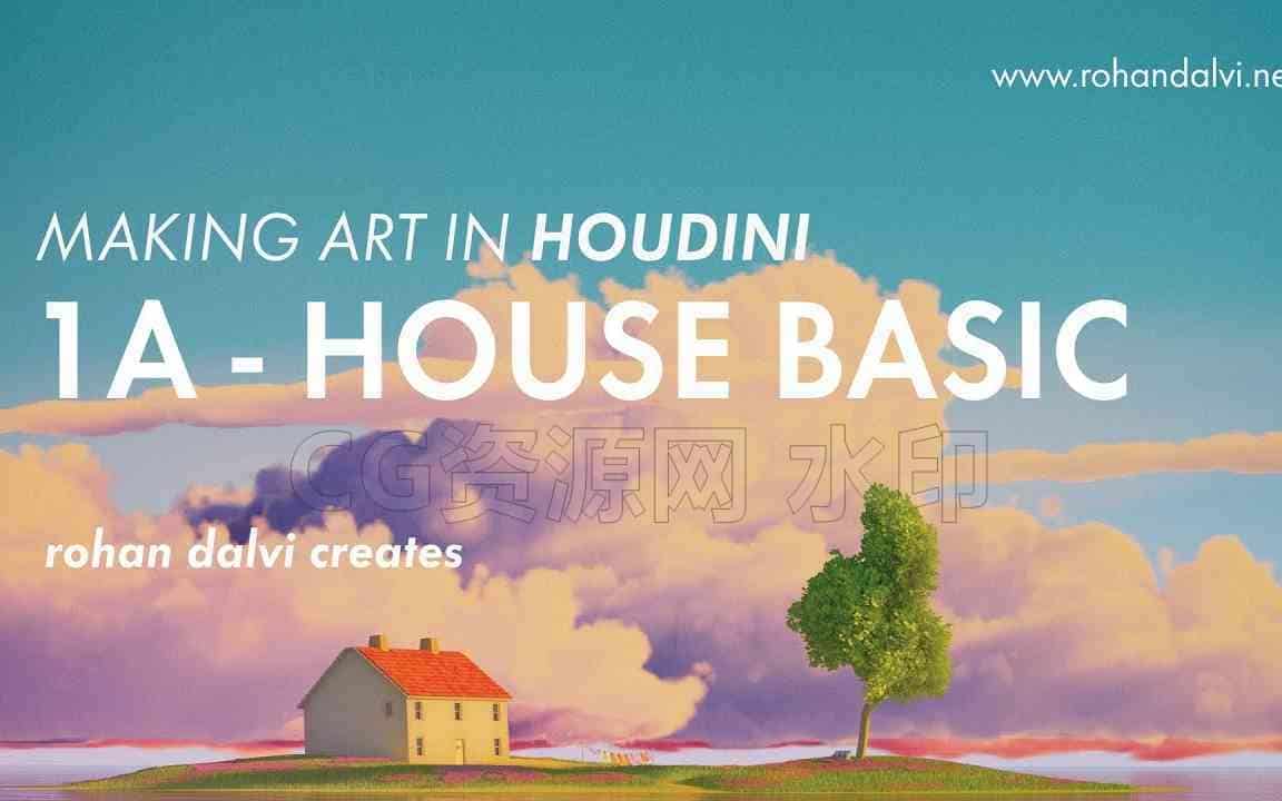 Houdini千与千寻动漫云效果教程-B站/公众号:特效向