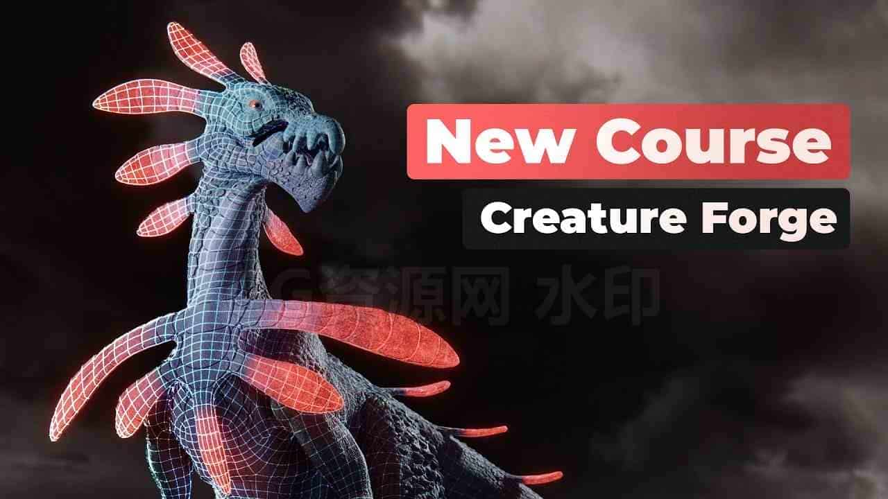 CGBoost-blender生物雕刻Creature Forge【专业国产翻译】-B站/公众号:特效向