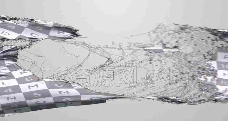 Houdini17写实布料撕裂效果HIP工程Grain Based Cloth Tearing-B站/公众号:特效向