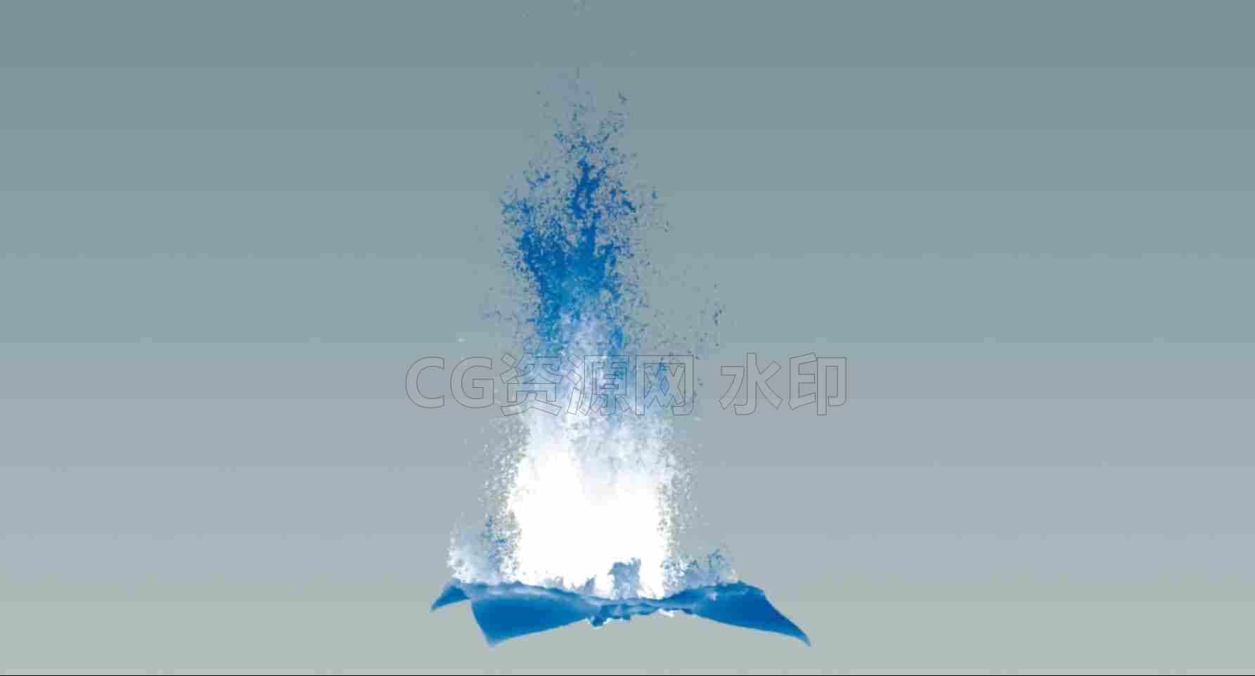 Houdini19.5水爆炸工程文件-B站/公众号:特效向