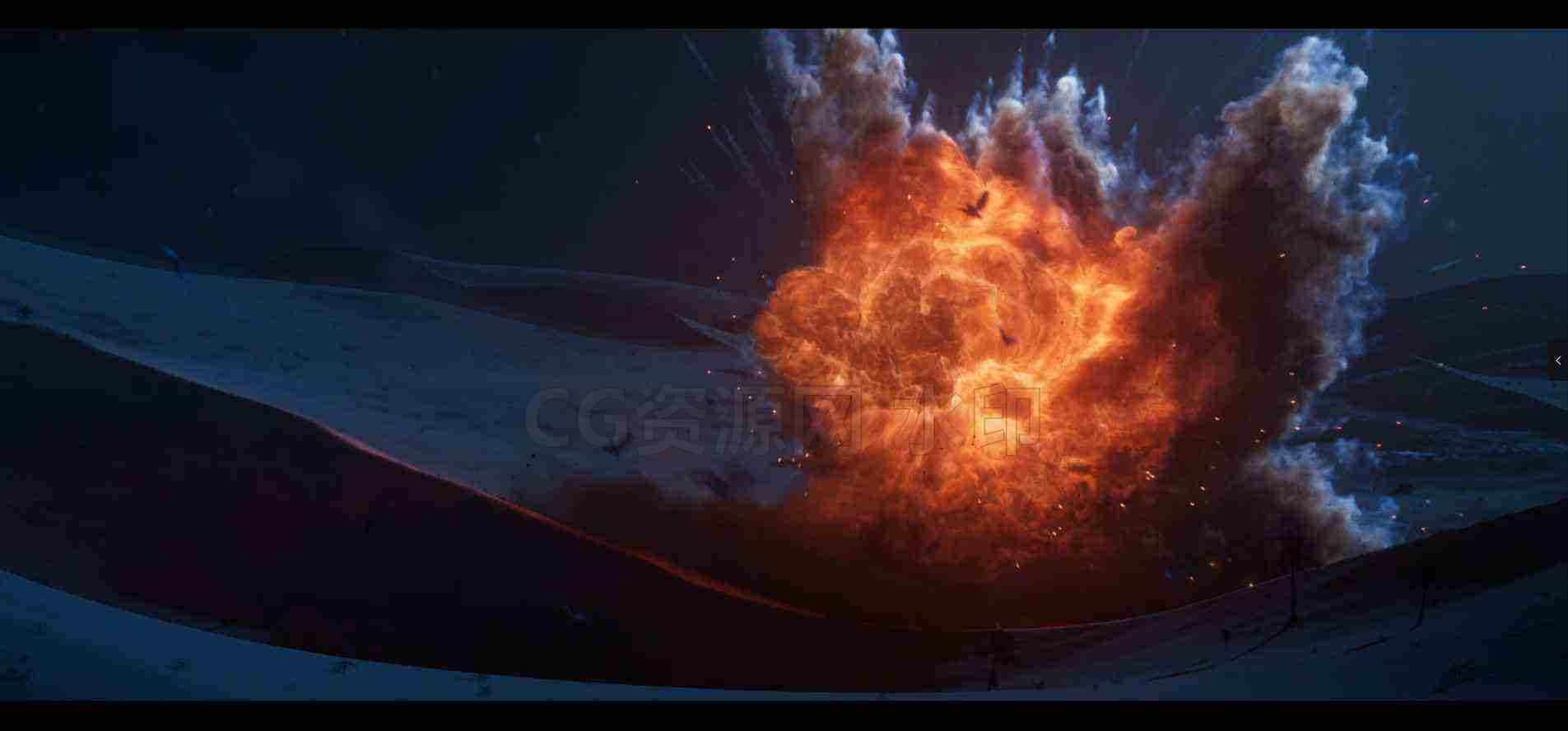 图片[2]-Houdini&Nuke大型流星撞击地面爆炸课程Meteor FX in Houdini and Nuke-B站/公众号:特效向