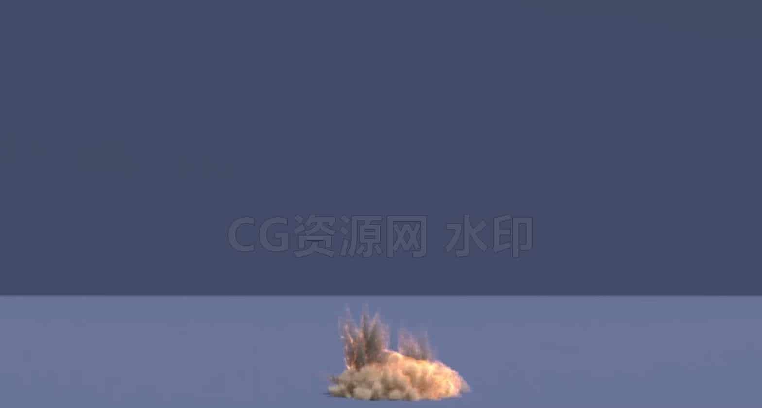 Houdini一个小型核爆炸hip工程-B站/公众号:特效向